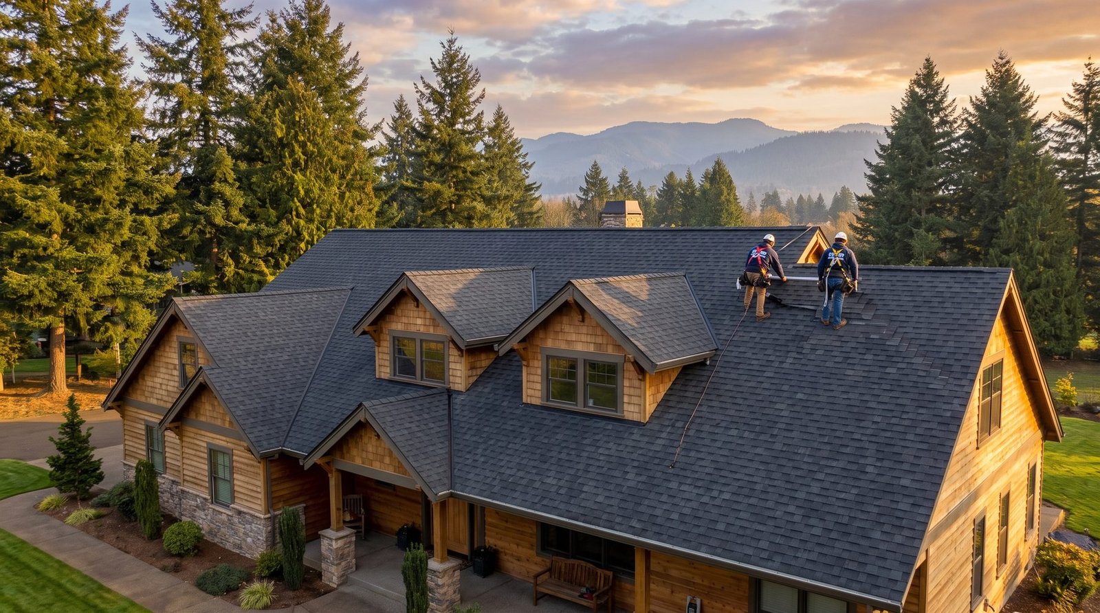 Cascade Roofing project in Salem, Oregon